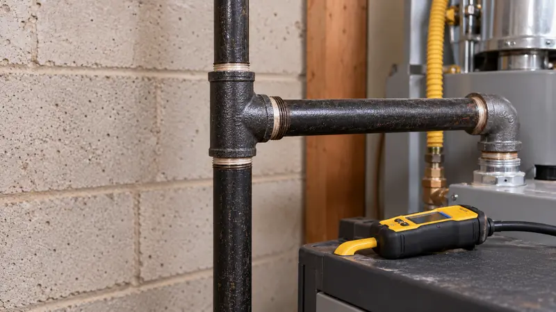 Secure bubble-free fitting after safe repair