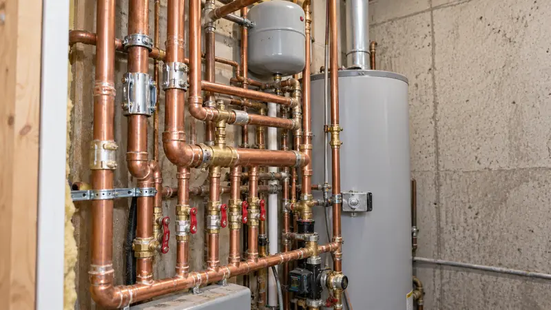 Organized new supply branches after the repiping work